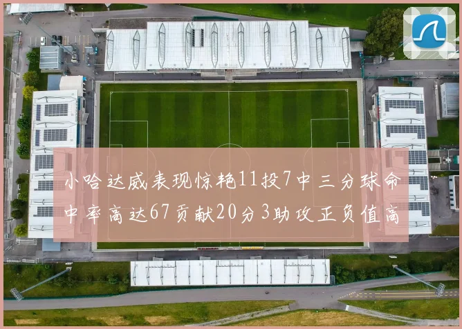 小哈达威表现惊艳11投7中三分球命中率高达67贡献20分3助攻正负值高达25